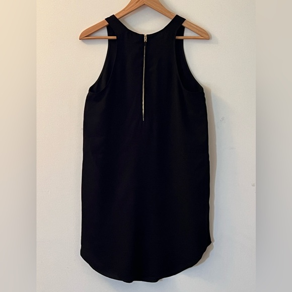 Wilfred | Little Black Racer Back Dress with Exposed Zipper - Size Small - Picture 6 of 14